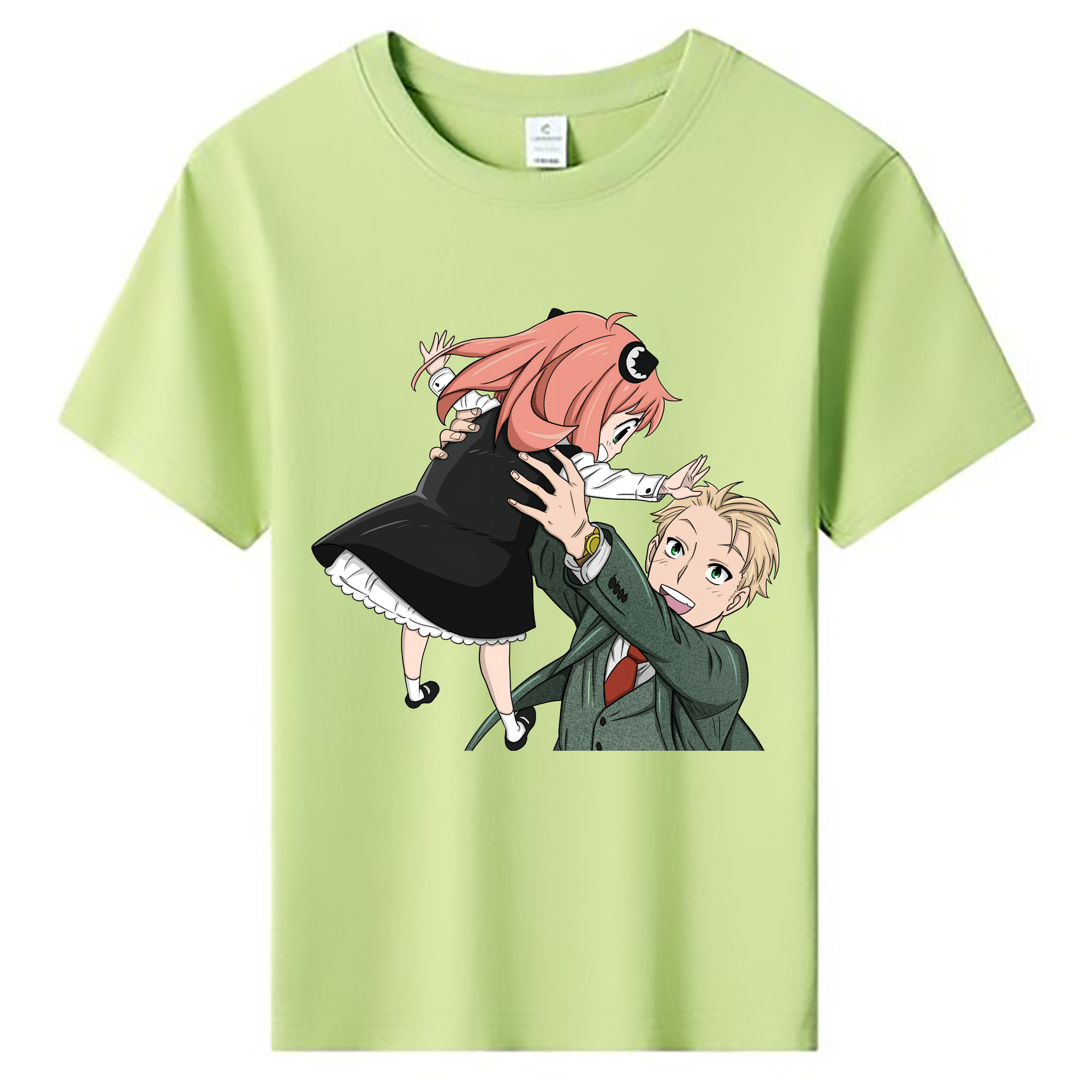（画像用） SPY×FAMILY间谍家家酒 綿100％キッズTシャツ（フロントプリント）